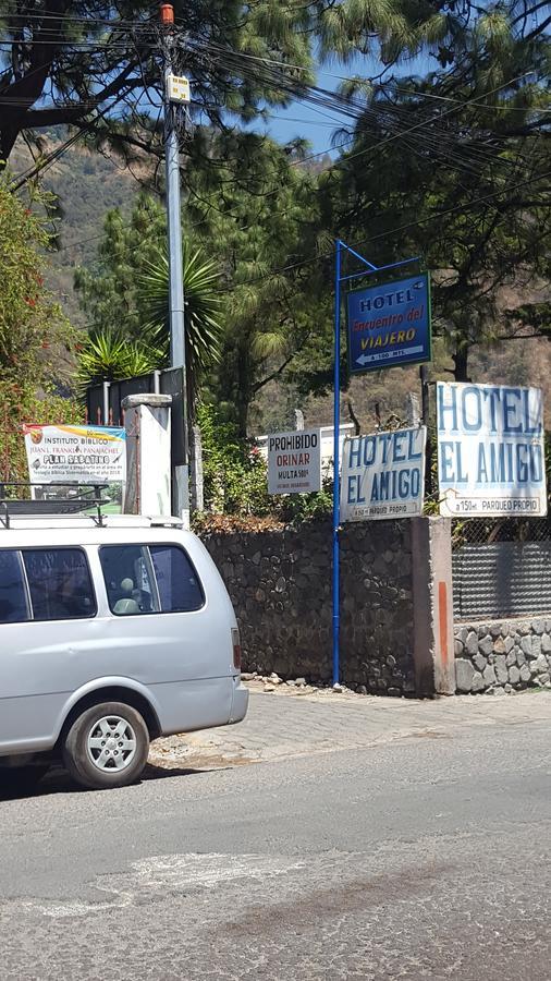 Hotel Encuentro Del Viajero Panajachel Exteriör bild